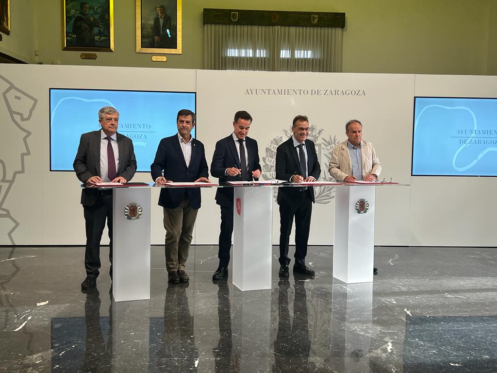 Lee más sobre el artículo El Colegio de Arquitectos Técnicos de Zaragoza facilitará la concesión de licencias urbanísticas gracias a un convenio con el Ayuntamiento de Zaragoza.