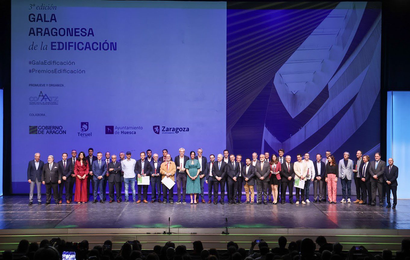 Lee más sobre el artículo Torre Zaragoza, Zaica RDI, INCUBE, Facultad de filosofía y letras, “AI” de MSG Sphere en Las Vegas y el hotel de la estación internacional de Canfranc premios a la edificación aragonesa 2023