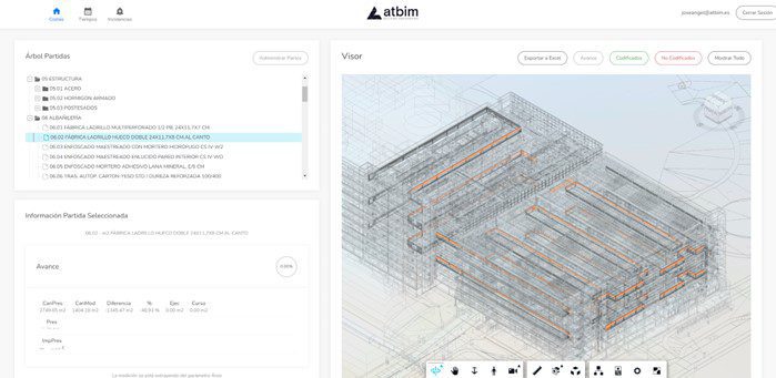Lee más sobre el artículo Desarrollo de aplicación web para gestión de costes durante la ejecución de la obra utilizando modelos BIM