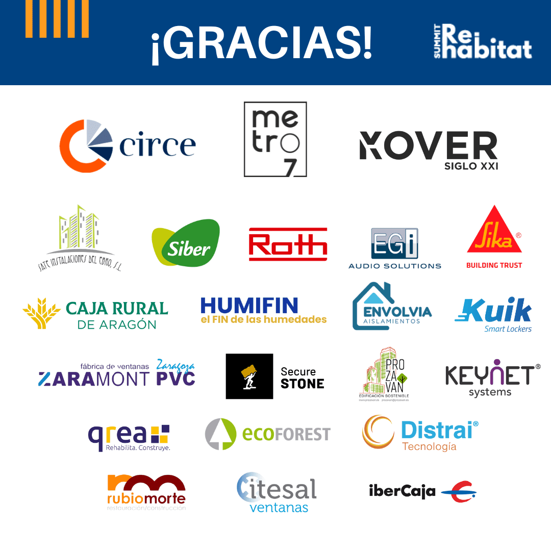 Lee más sobre el artículo Éxito de Re-habitat Summit 2024, el futuro de la rehabilitación ya está aquí