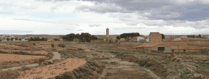Vista de longares desde la distancia