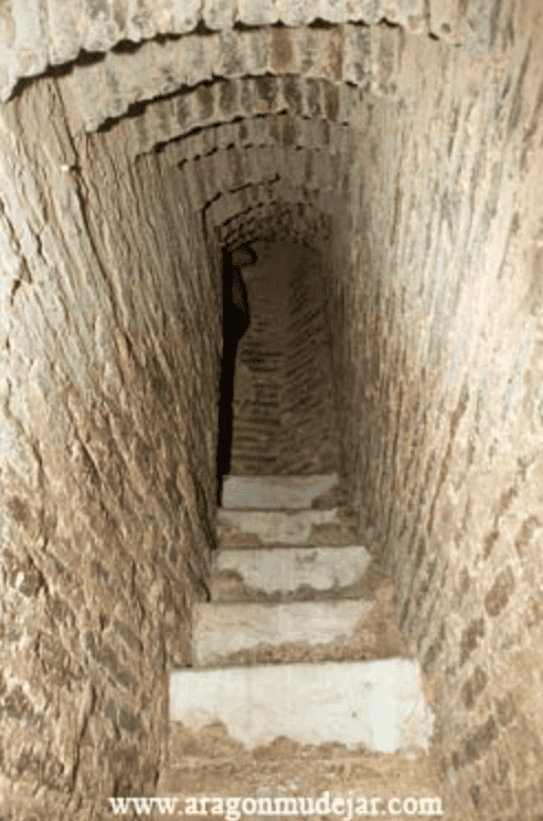 BOVEDILLAS DE CAÑÓN EN TECHO DE ESCALERA (Foto J.A. Tolosa)