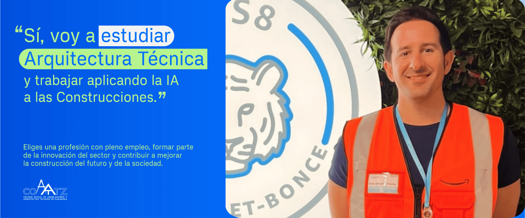En este momento estás viendo Sí, estudié Arquitectura Técnica: Pablo Sebastián, Construction Manager en Amazon