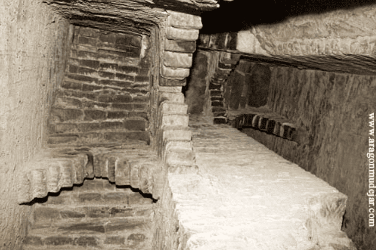 Formación del techo de la escalera (Foto J.A. Tolosa)