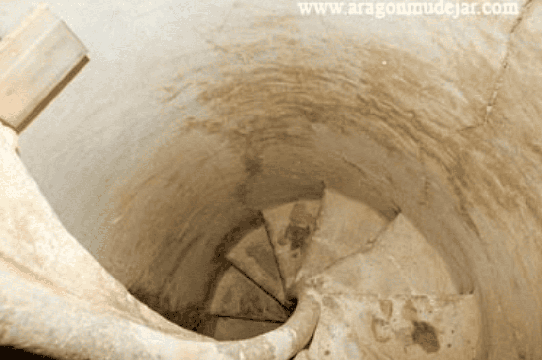 Interior de la escalera de caracol (Foto J.A. Tolosa)