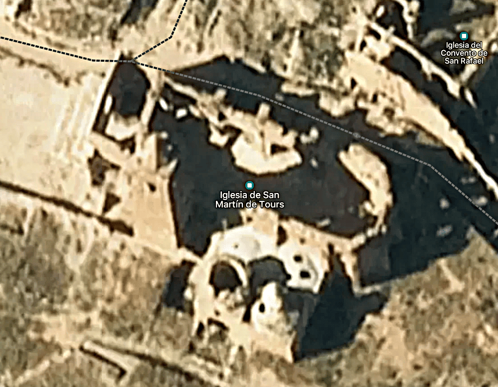 Orientación de la iglesia hacia el SE