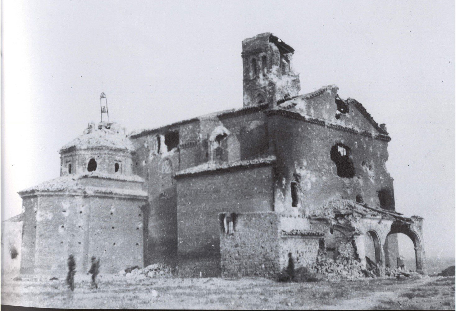 Estado en el que quedó El Piquete de Quinto tras la guerra civil